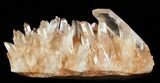 Tangerine Quartz Crystal Cluster - Madagascar #58762-2